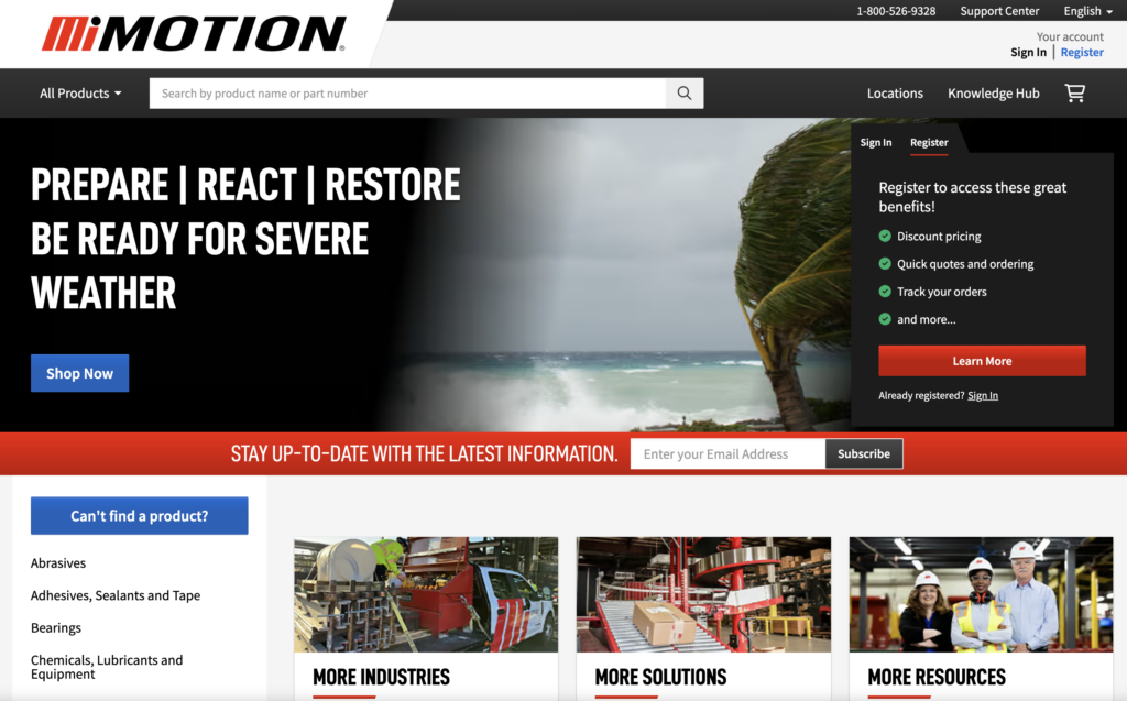 Motion Industries - DCKAP Commerce